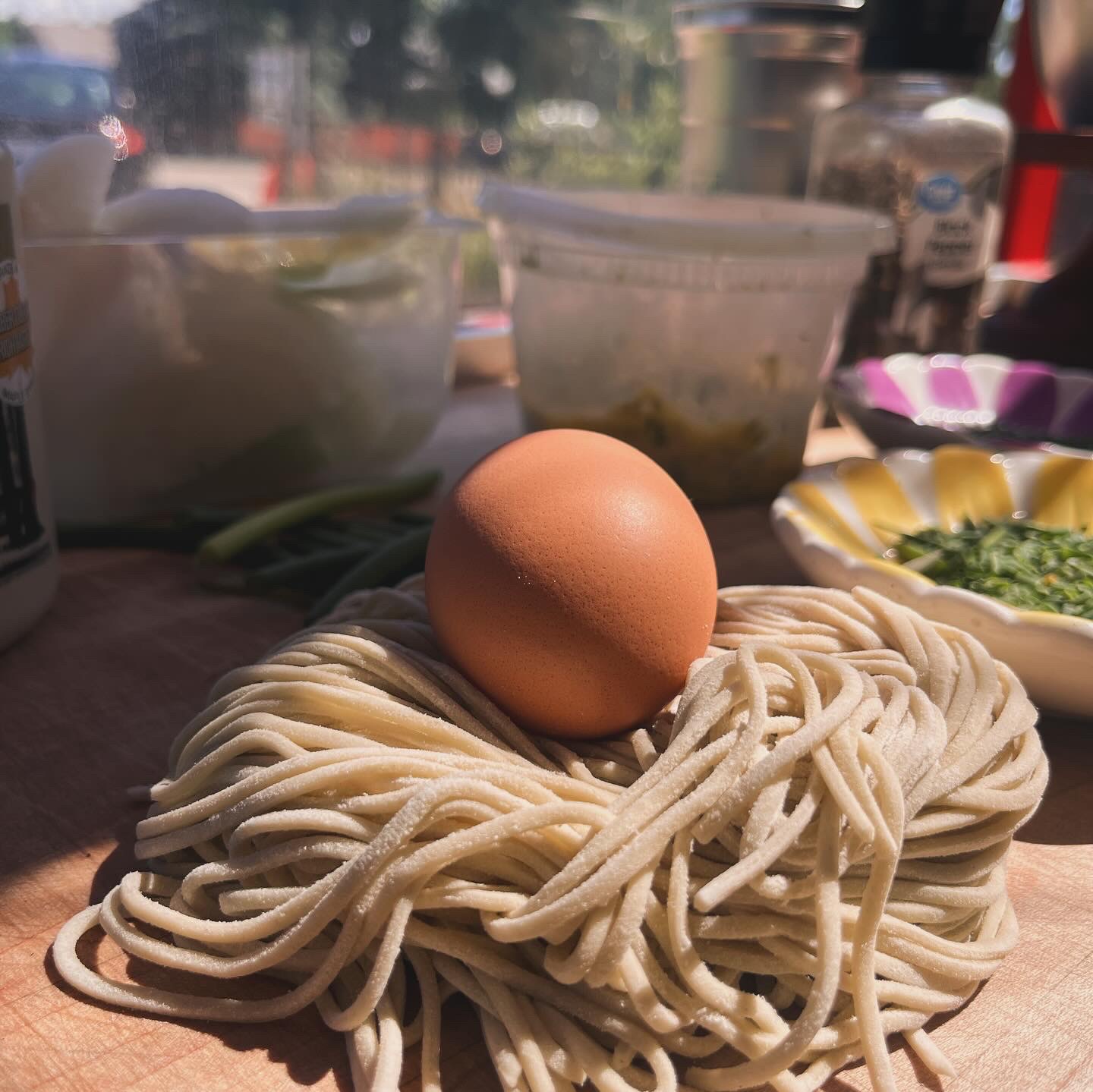 Fresh hand-rolled pasta from Street Noods